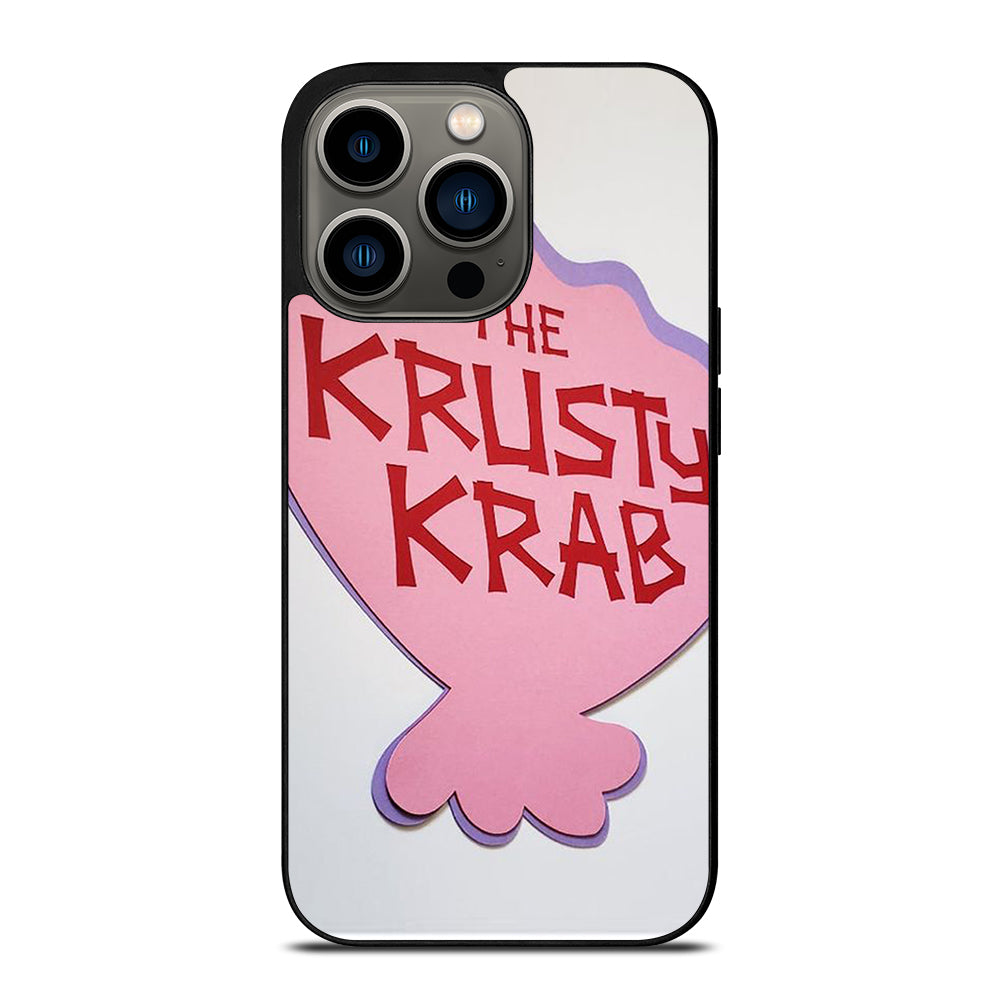 KRUSTY CRAB SPONGEBOB LOGO 2 iPhone 13 Pro Case Cover