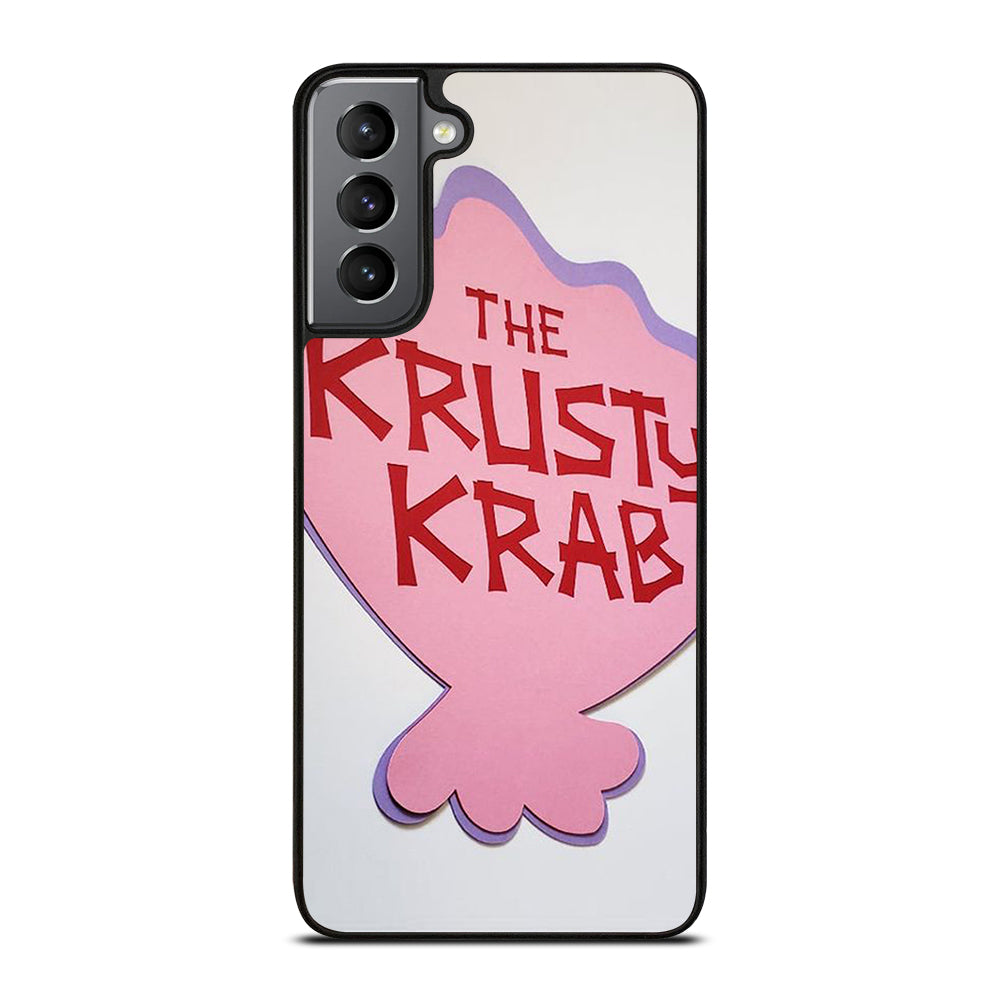 KRUSTY CRAB SPONGEBOB LOGO 2 Samsung Galaxy S21 Plus Case Cover