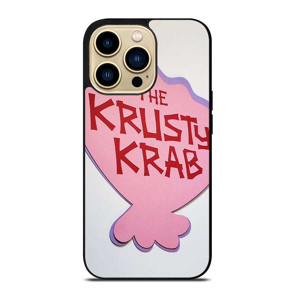 KRUSTY CRAB SPONGEBOB LOGO 2 iPhone 14 Pro Max Case Cover