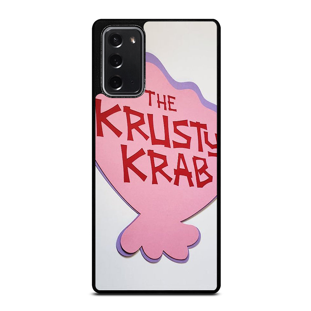KRUSTY CRAB SPONGEBOB LOGO 2 Samsung Galaxy Note 20 Case Cover