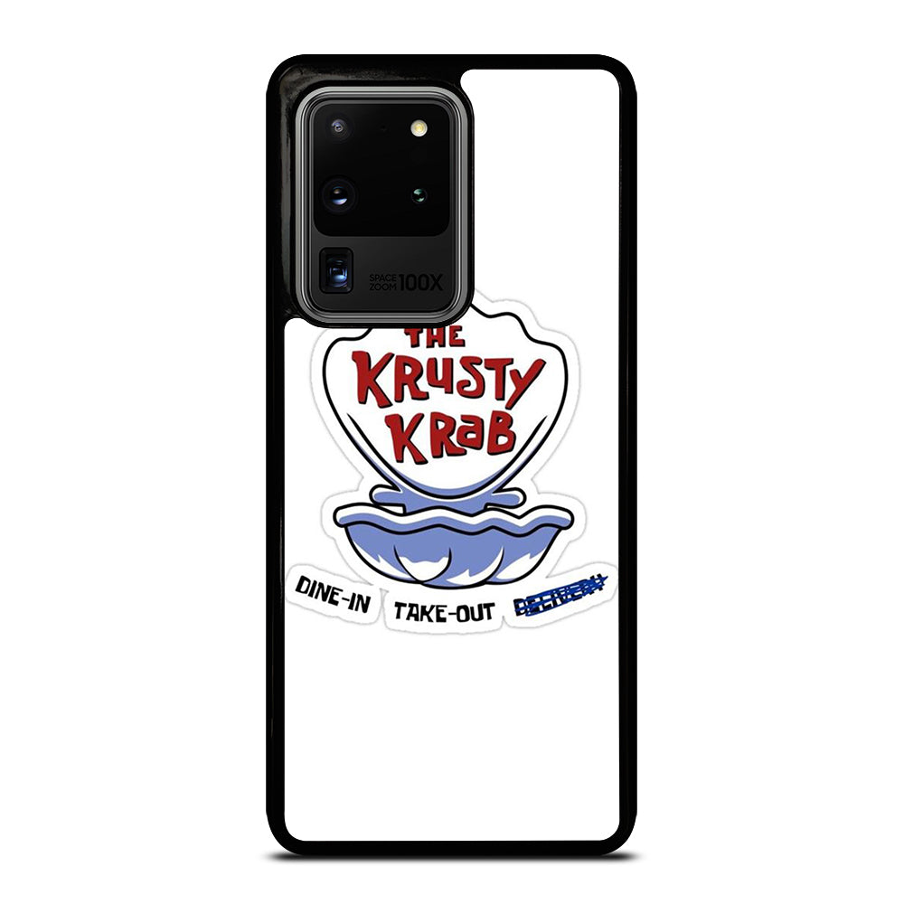 KRUSTY CRAB SPONGEBOB LOGO Samsung Galaxy S20 Ultra Case Cover