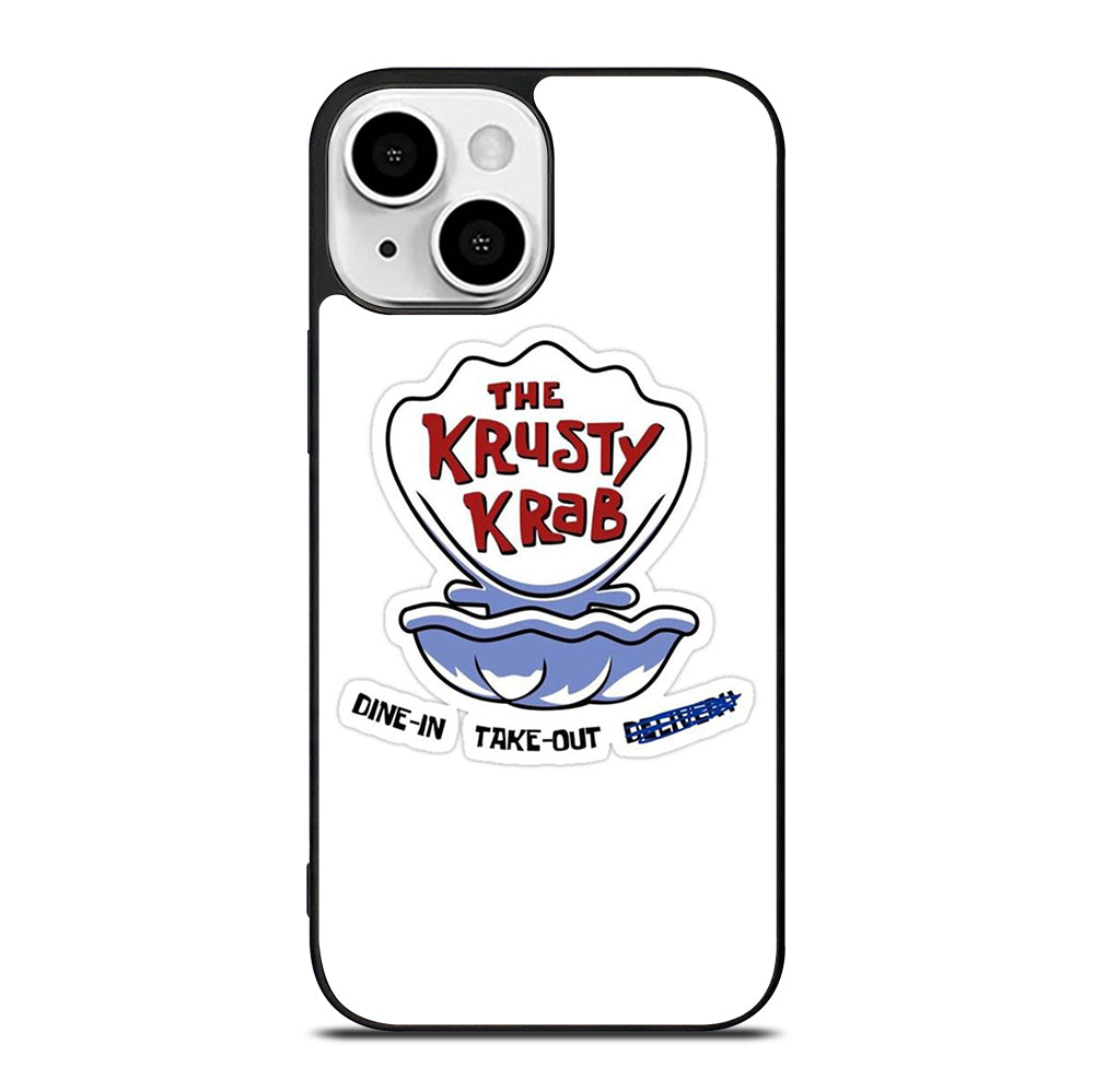 KRUSTY CRAB SPONGEBOB LOGO iPhone 13 Mini Case Cover