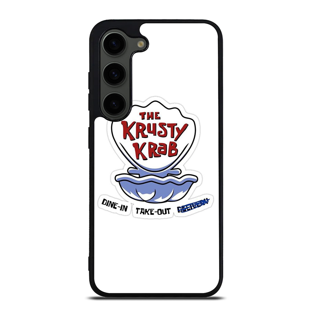 KRUSTY CRAB SPONGEBOB LOGO Samsung Galaxy S23 Plus Case Cover
