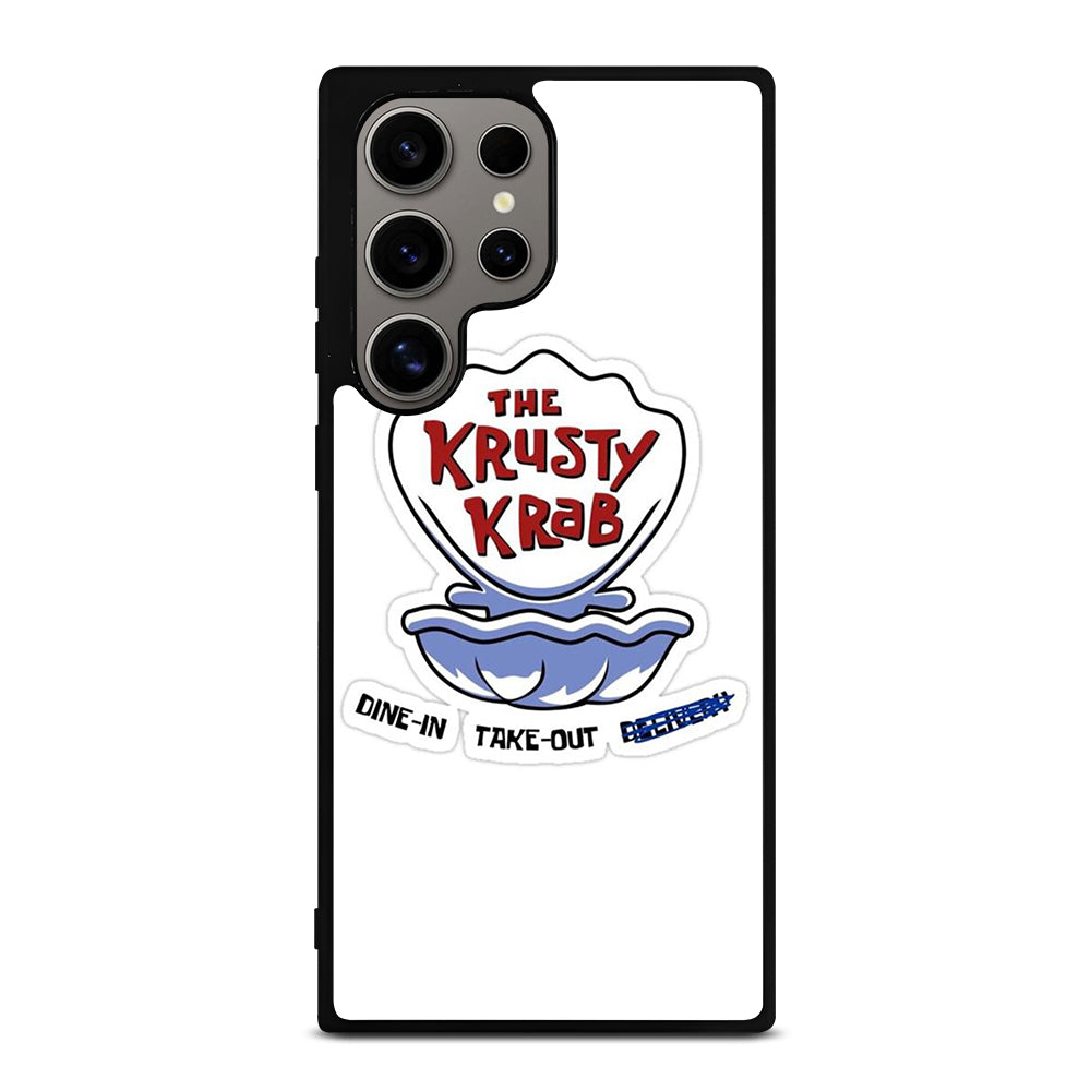 KRUSTY CRAB SPONGEBOB LOGO Samsung Galaxy S24 Ultra Case Cover