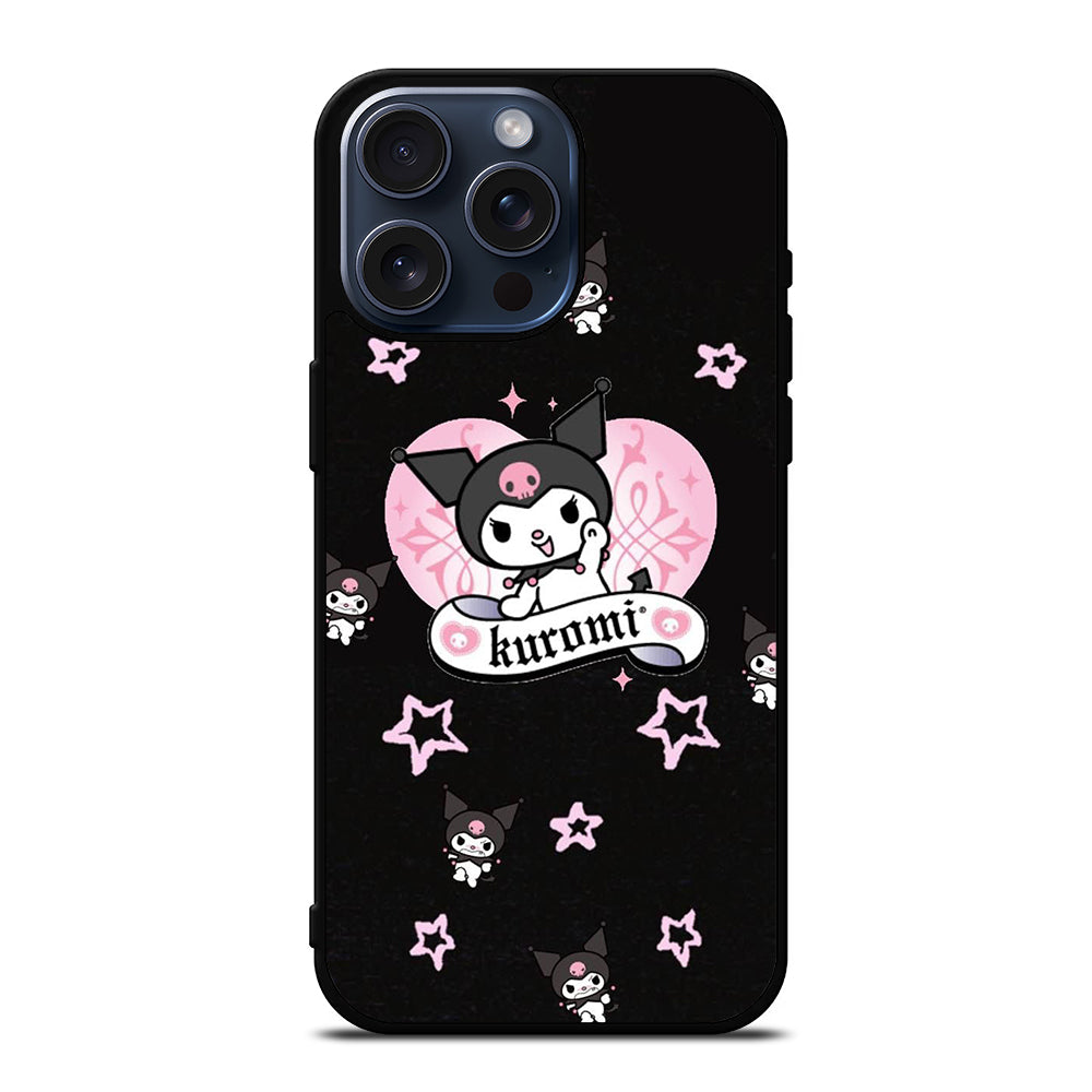KUROMI CARTOON 1 iPhone 15 Pro Max Case Cover