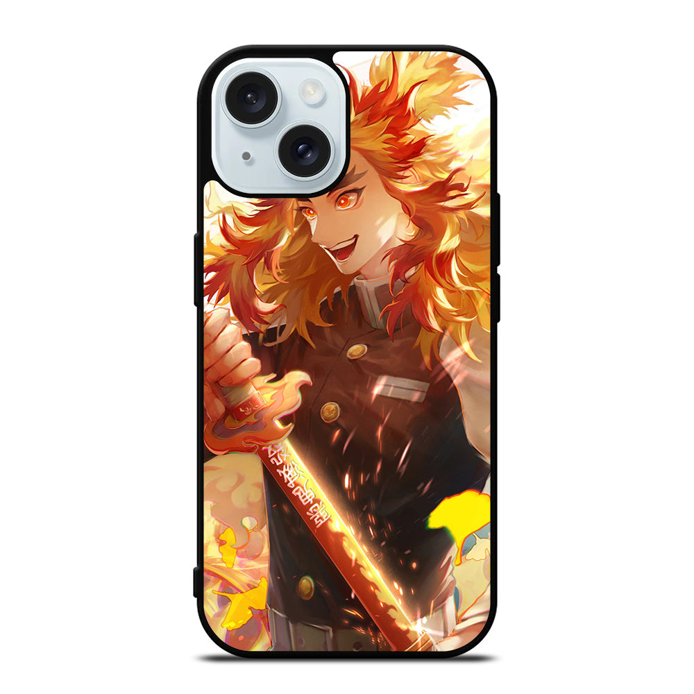 KYOJURO RENGOKU DEMON SLAYER 3 iPhone 15 Case Cover