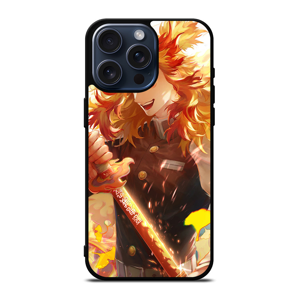 KYOJURO RENGOKU DEMON SLAYER 3 iPhone 15 Pro Max Case Cover