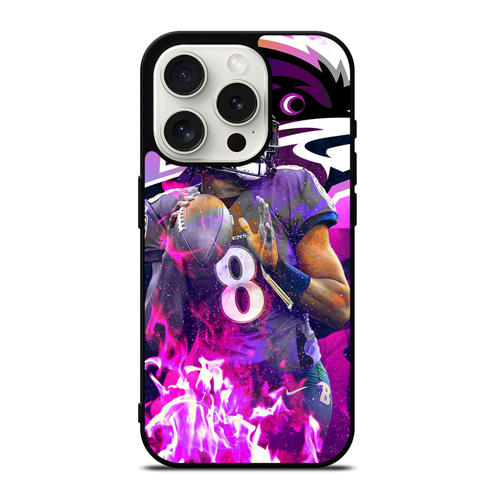 LAMAR JACKSON NFL 2 iPhone 15 Pro Case Cover