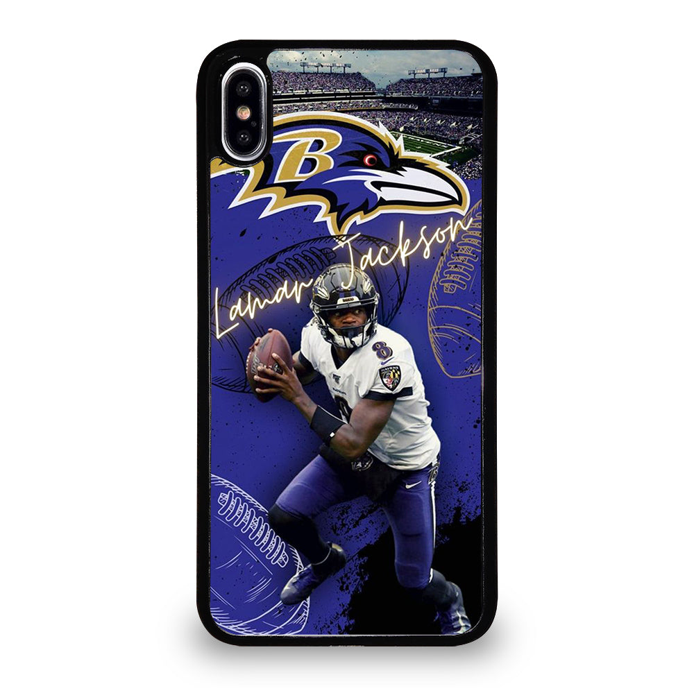 LAMAR JACKSON NFL 3 iPhone XS Max Case Cover