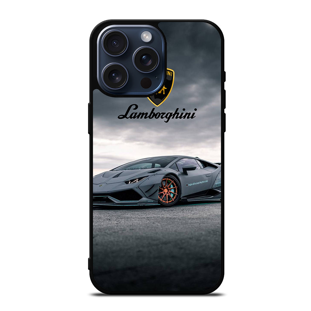 LAMBORGHINI CAR LOGO 2 iPhone 15 Pro Max Case Cover