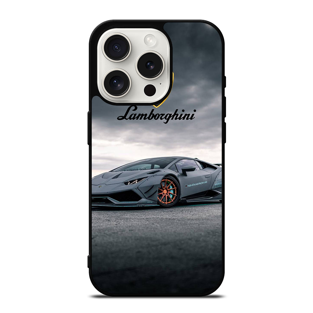 LAMBORGHINI CAR LOGO 2 iPhone 15 Pro Case Cover