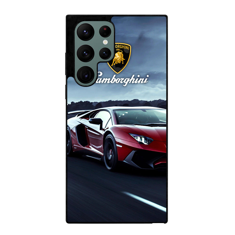 LAMBORGHINI RED CAR Samsung Galaxy S22 Ultra Case Cover