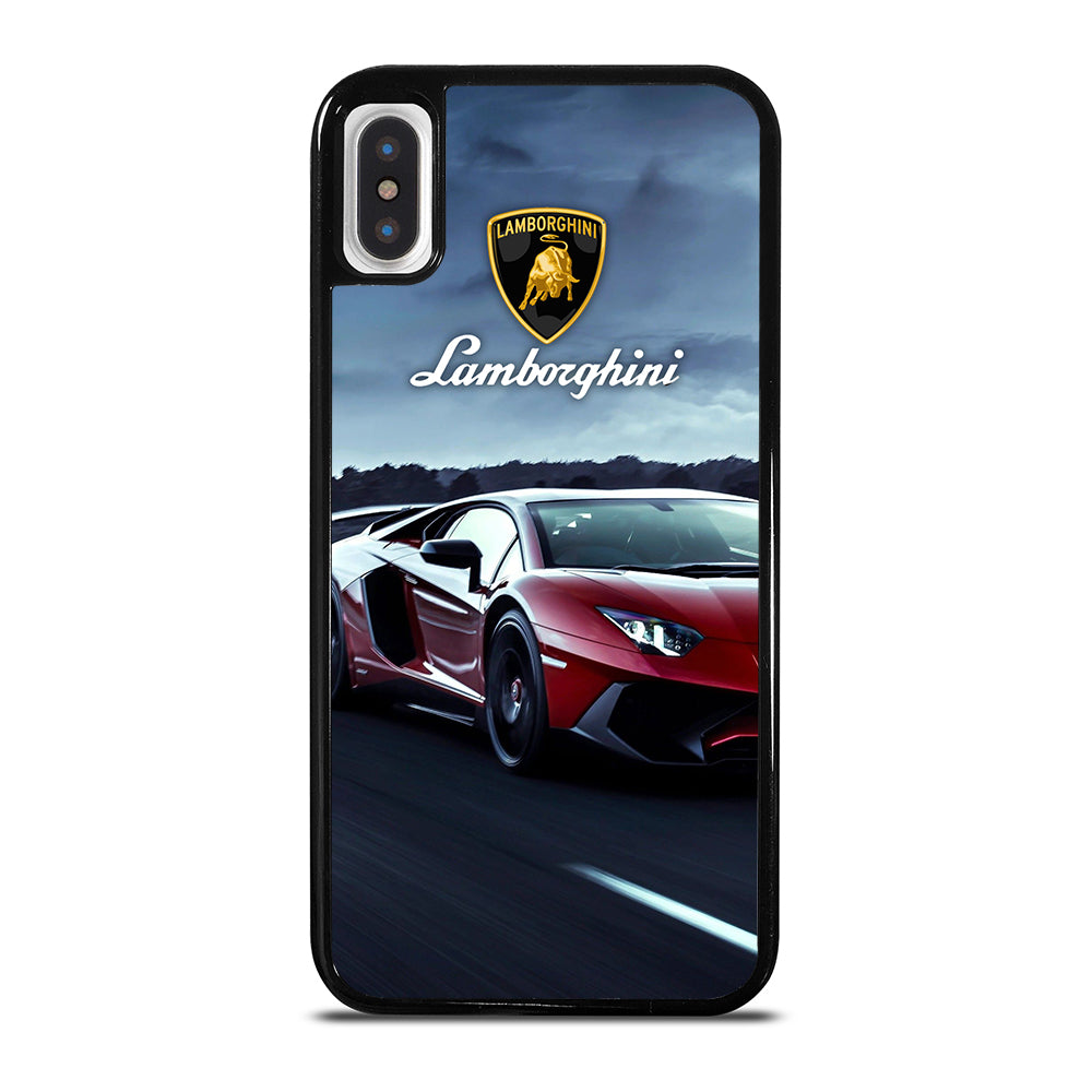 LAMBORGHINI RED CAR iPhone X / XS Case Cover