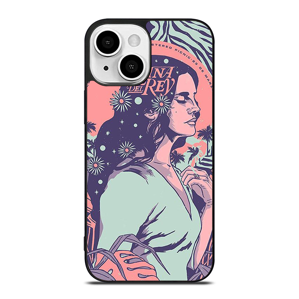 LANA DEL REY ART 2 iPhone 13 Mini Case Cover