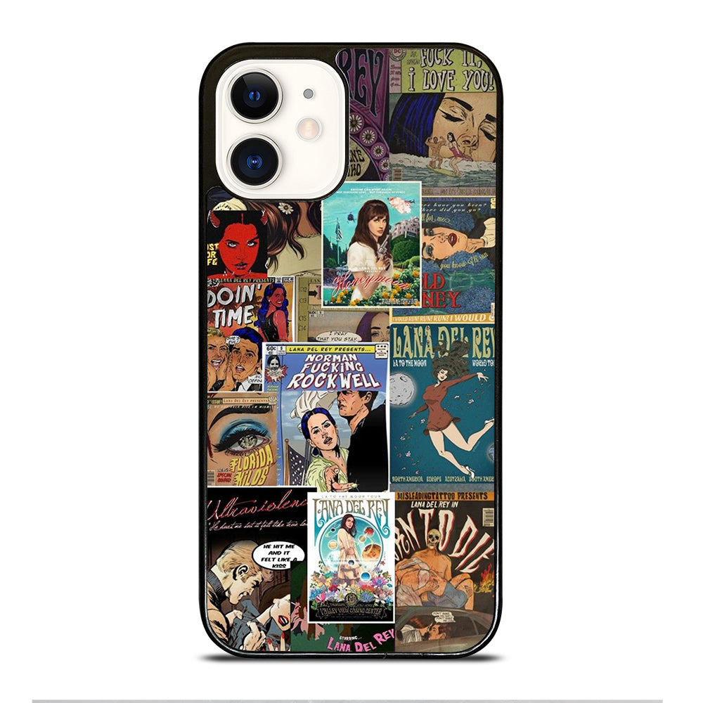LANA DEL REY POSTER iPhone 12 Case Cover