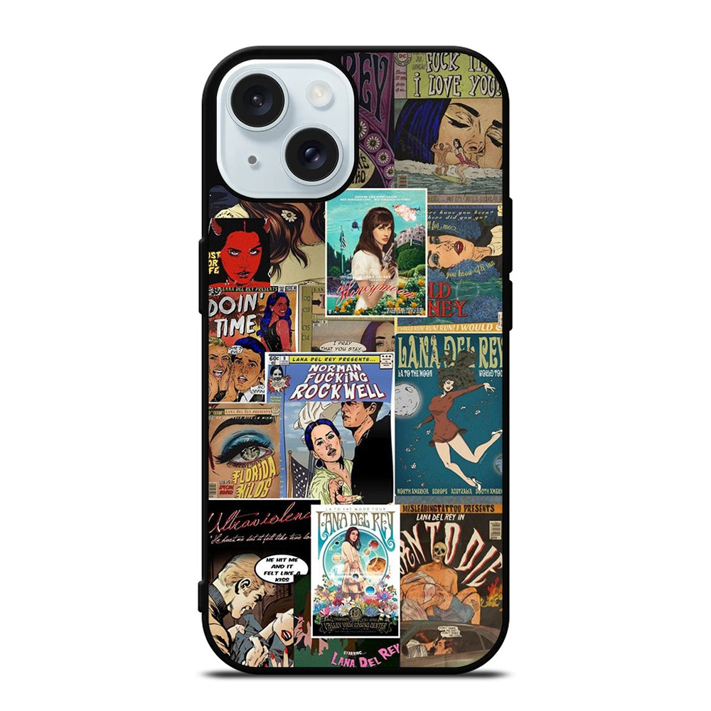 LANA DEL REY POSTER iPhone 15 Case Cover
