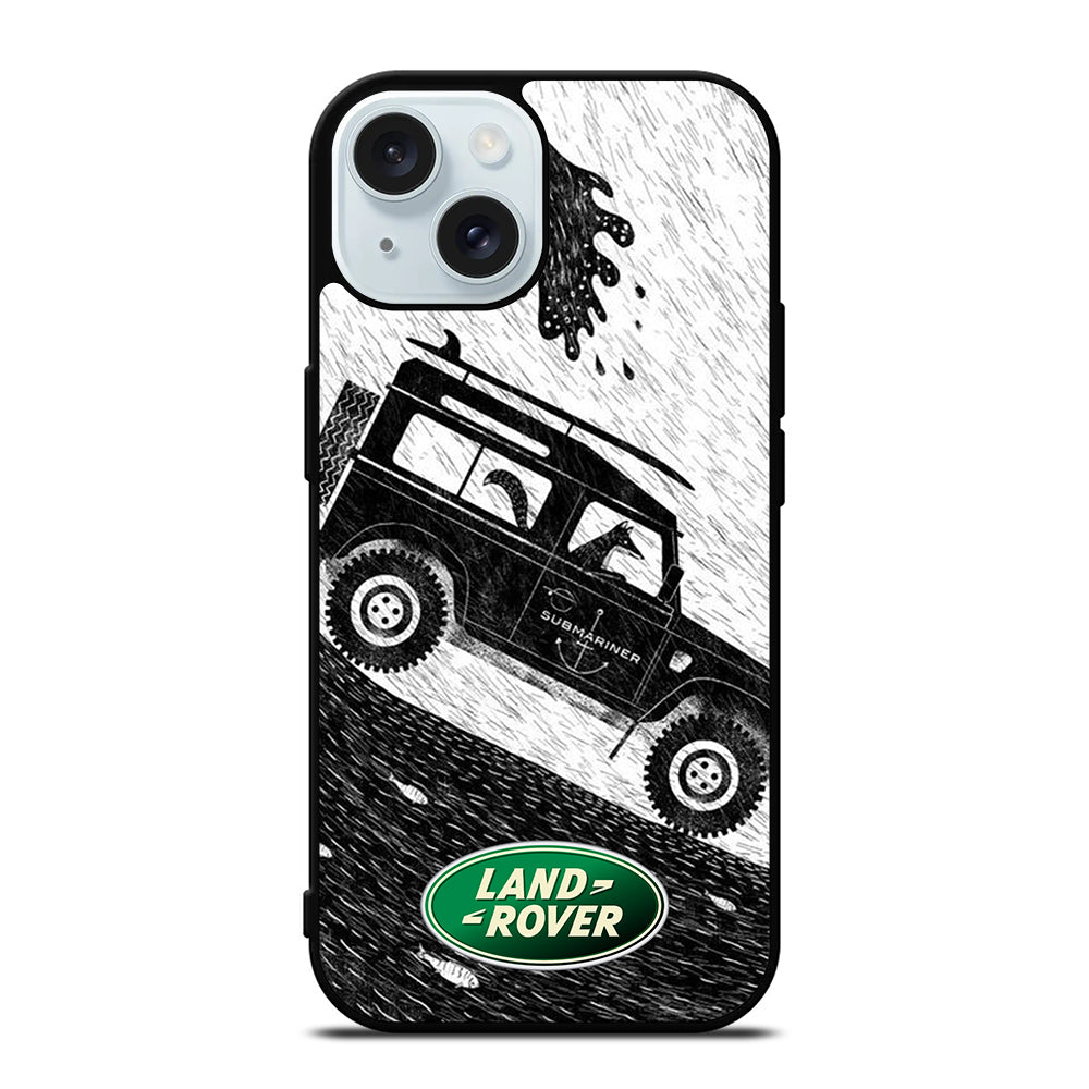 LAND ROVER CAR ART iPhone 15 Case Cover