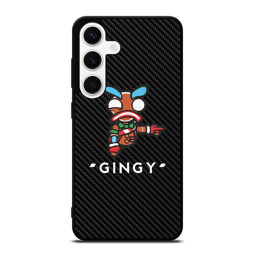 LAZARBEAM GINGY CARBON LOGO Samsung Galaxy S24 Case Cover