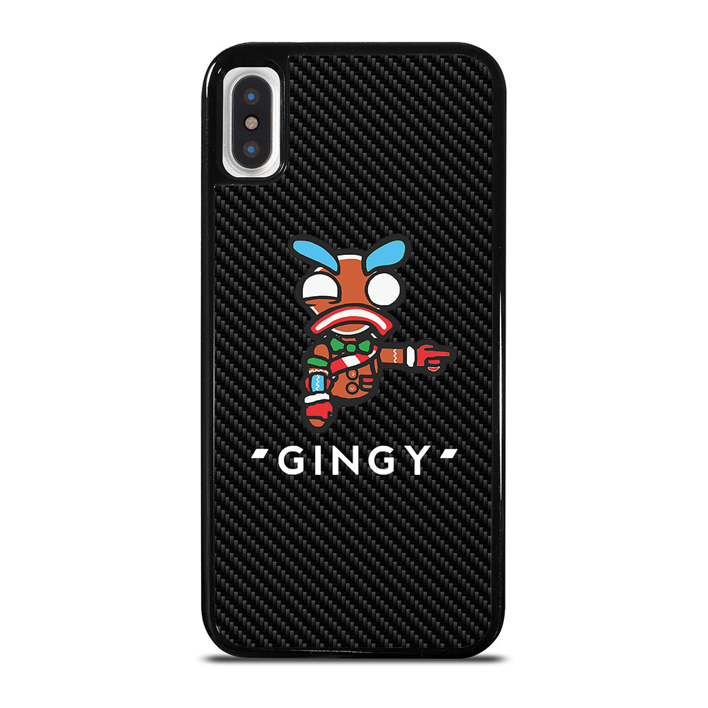 LAZARBEAM GINGY CARBON LOGO iPhone X / XS Case Cover