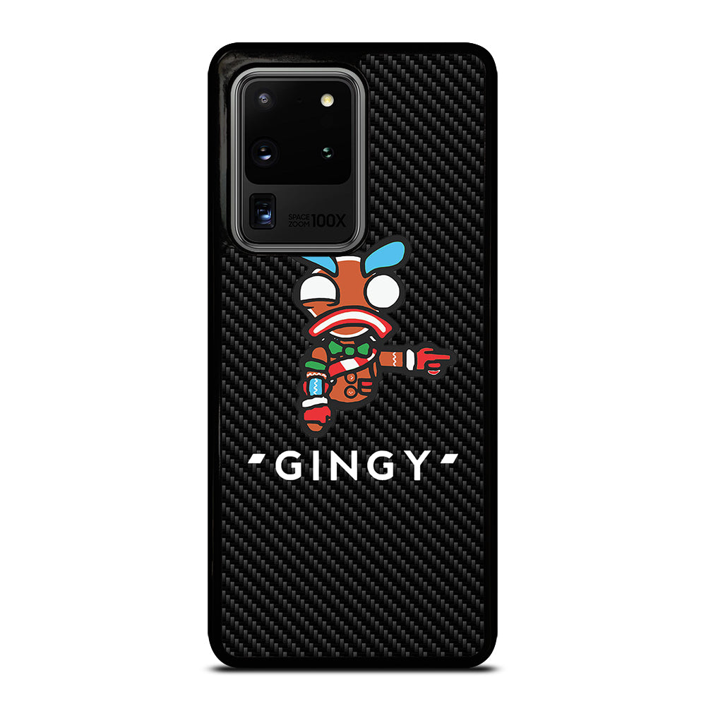 LAZARBEAM GINGY CARBON LOGO Samsung Galaxy S20 Ultra Case Cover
