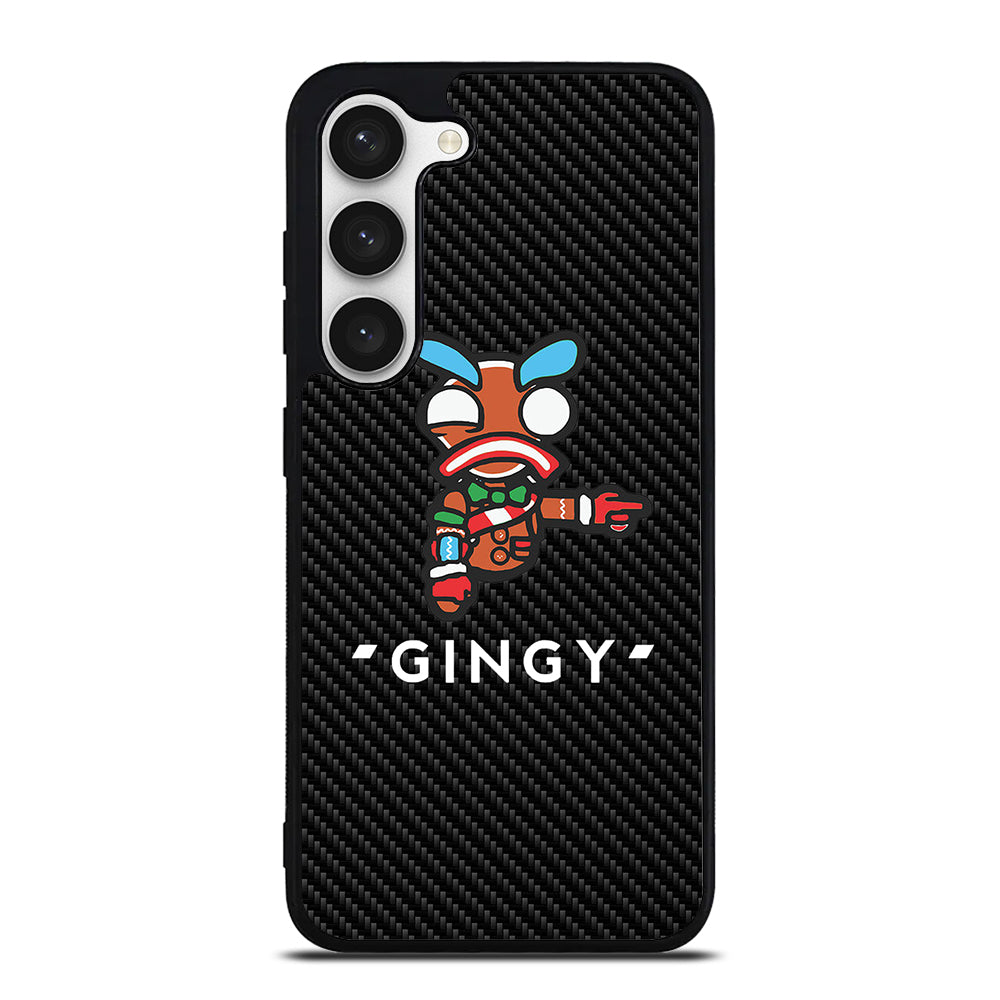 LAZARBEAM GINGY CARBON LOGO Samsung Galaxy S23 Case Cover