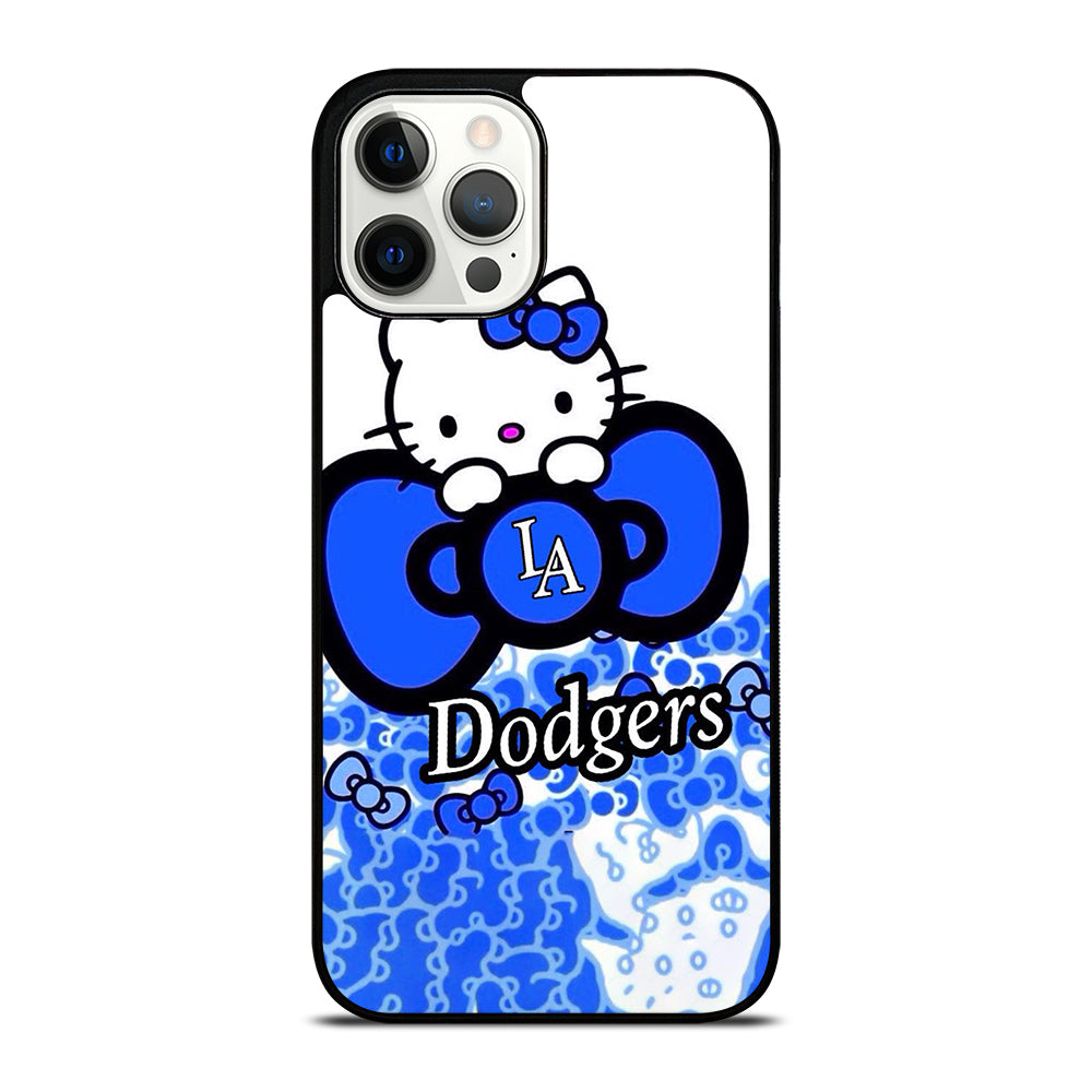 LA DODGERS MLB HELLO KITTY iPhone 12 Pro Max Case Cover