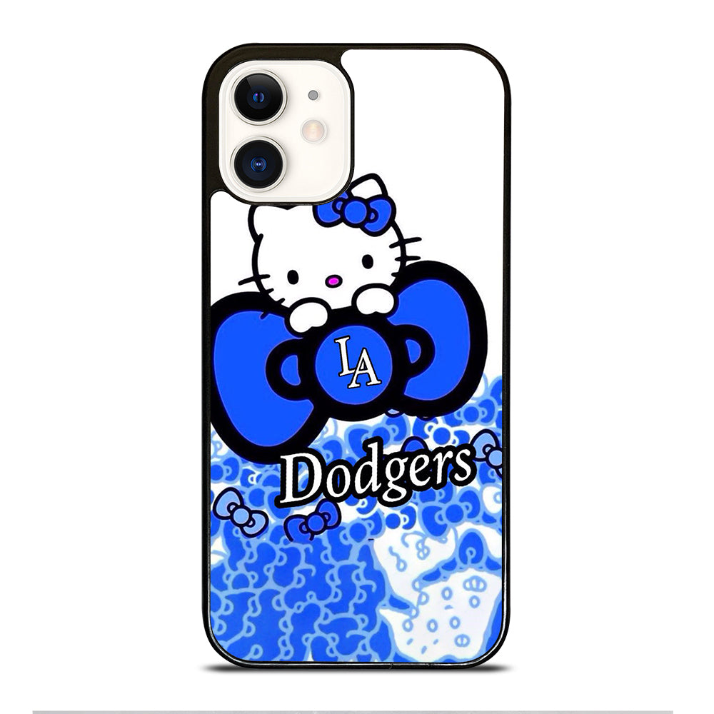 LA DODGERS MLB HELLO KITTY iPhone 12 Case Cover