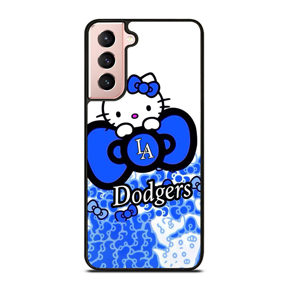 LA DODGERS MLB HELLO KITTY Samsung Galaxy S21 Case Cover