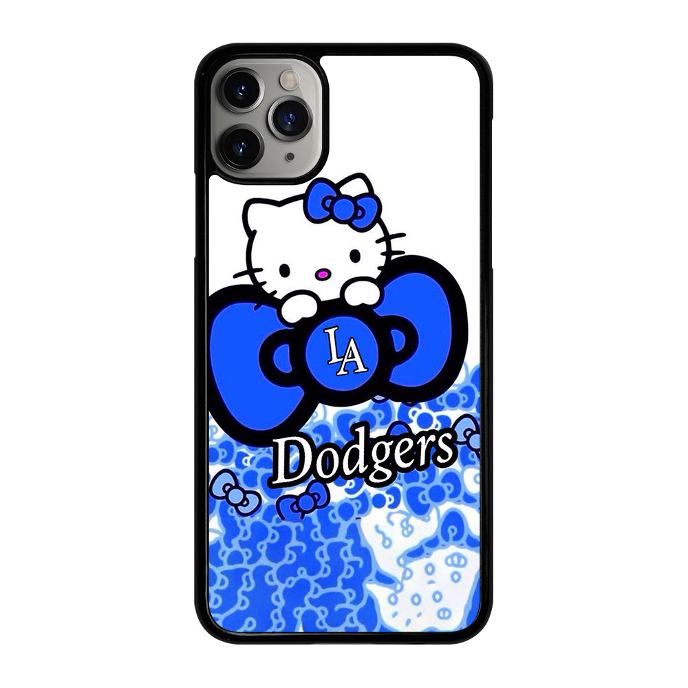 LA DODGERS MLB HELLO KITTY iPhone 11 Pro Max Case Cover