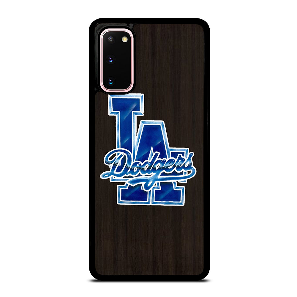 LA DODGERS WOODEN LOGO Samsung Galaxy S20 Case Cover