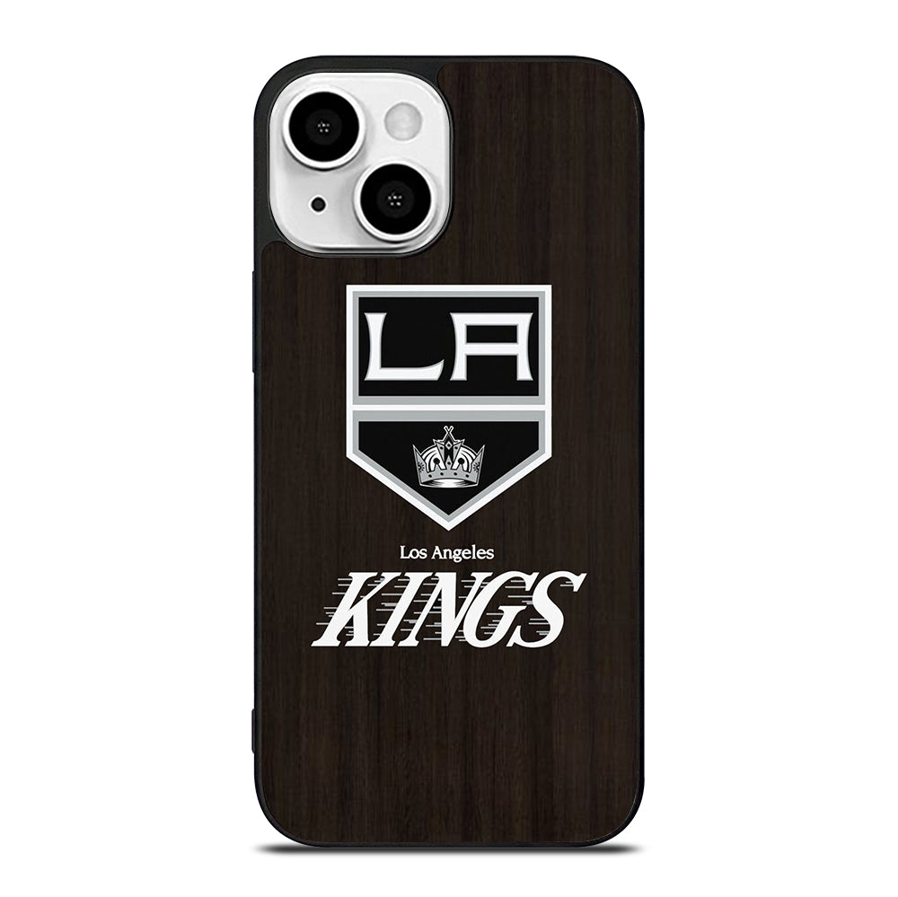 LA KINGS WOODEN iPhone 13 Mini Case Cover