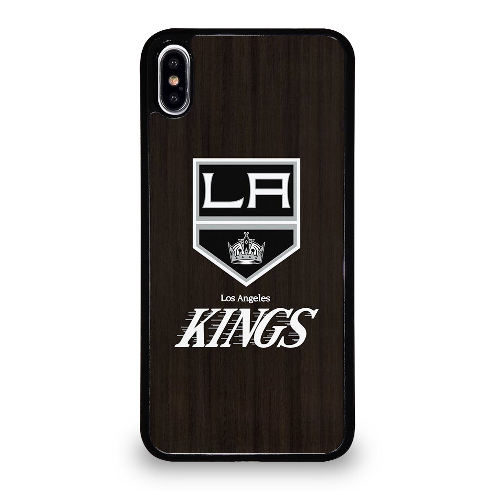 LA KINGS WOODEN iPhone XS Max Case Cover