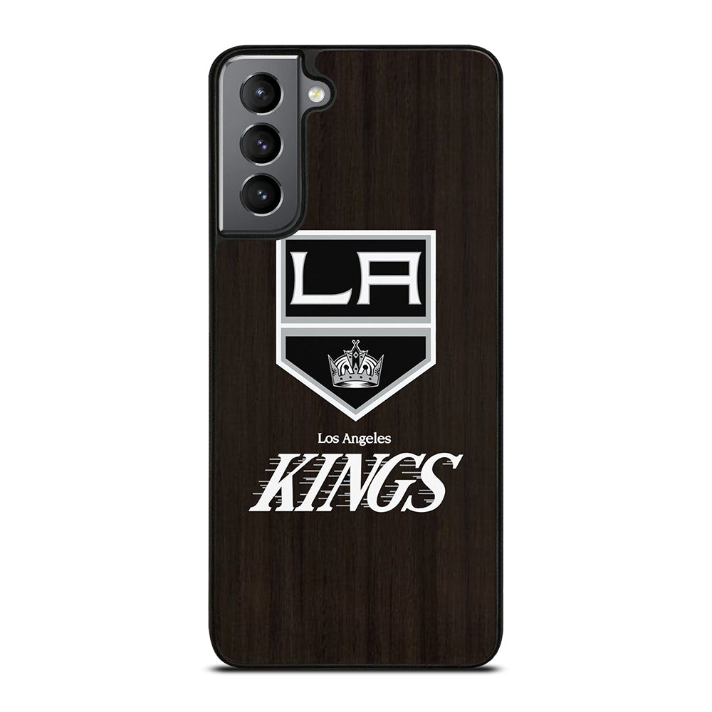 LA KINGS WOODEN Samsung Galaxy S21 Plus Case Cover