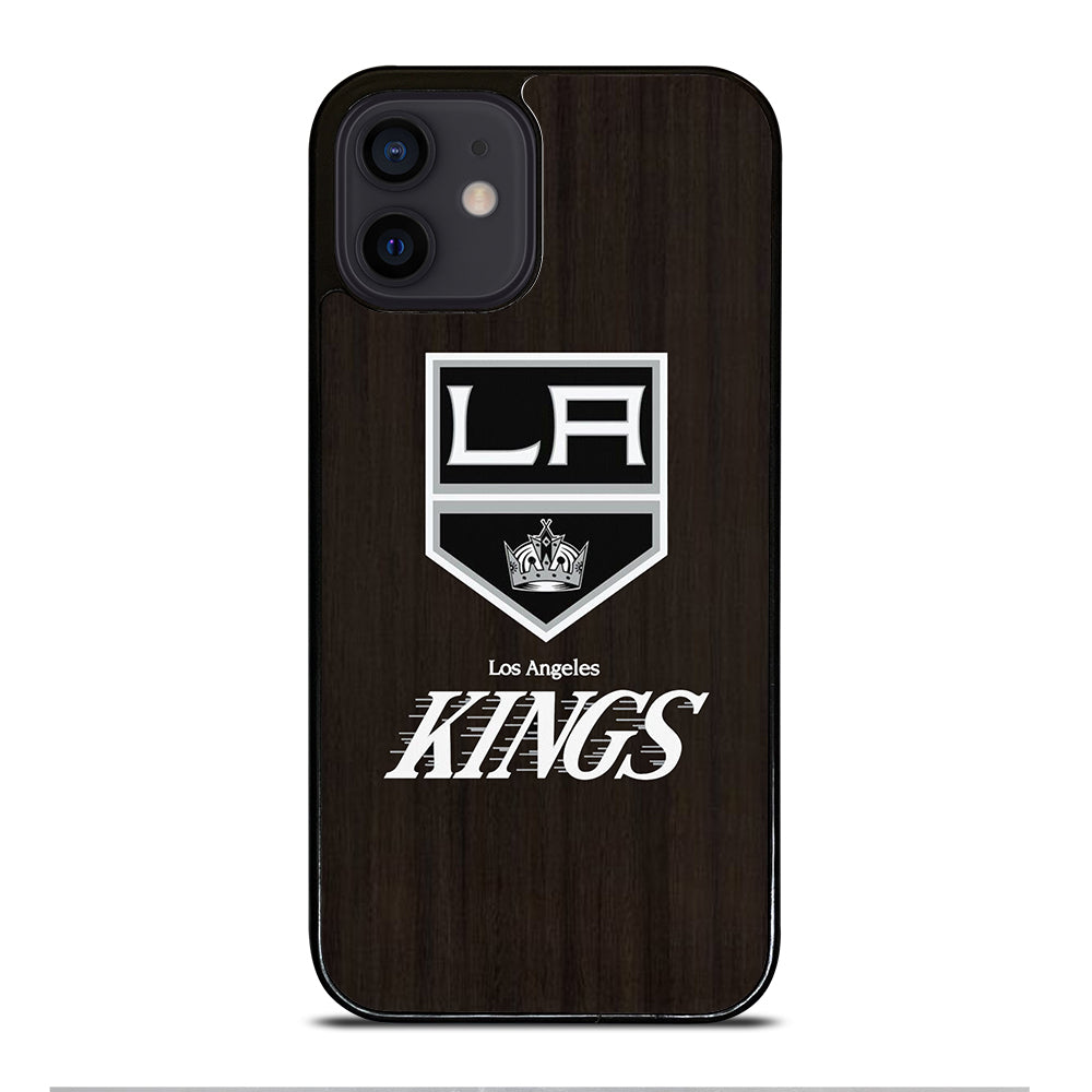 LA KINGS WOODEN iPhone 12 Mini Case Cover