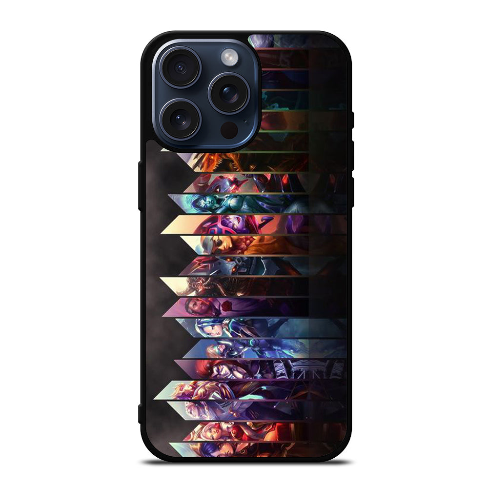 LEAGUE OF LEGENDS ALL CHAMPIONS iPhone 15 Pro Max Case Cover