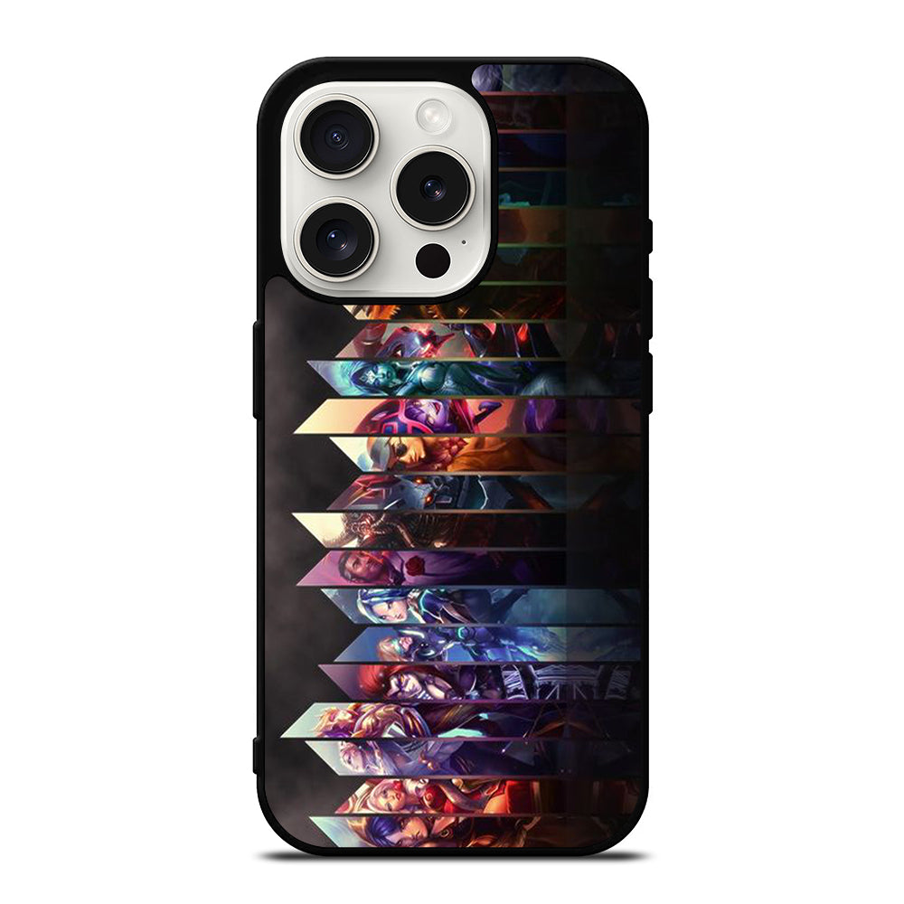 LEAGUE OF LEGENDS ALL CHAMPIONS iPhone 15 Pro Case Cover