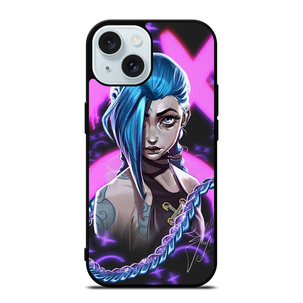 LEAGUE OF LEGENDS JINX 2 iPhone 15 Case Cover