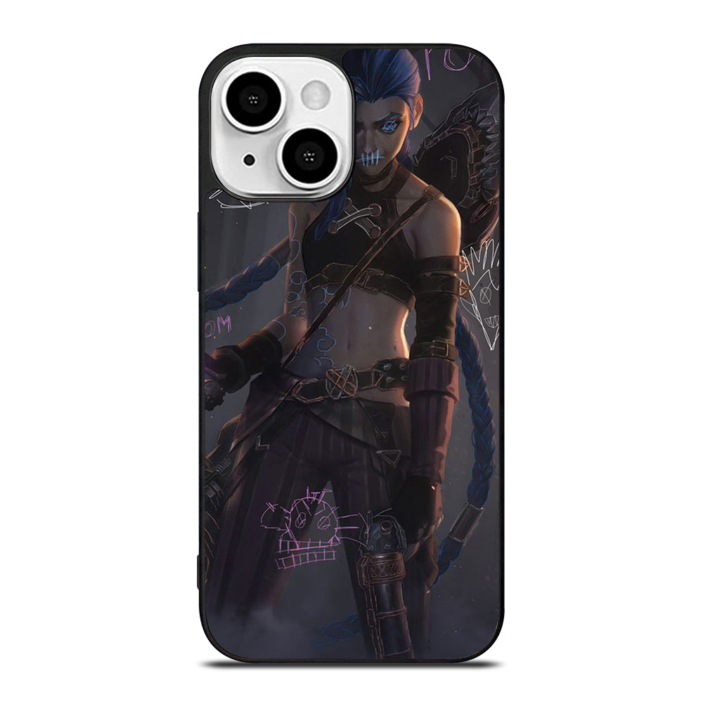 LEAGUE OF LEGENDS JINX ART iPhone 13 Mini Case Cover