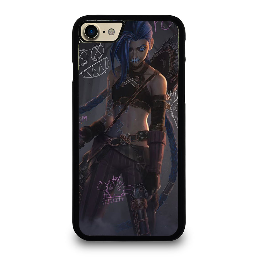 LEAGUE OF LEGENDS JINX ART iPhone 7 / 8 Case Cover