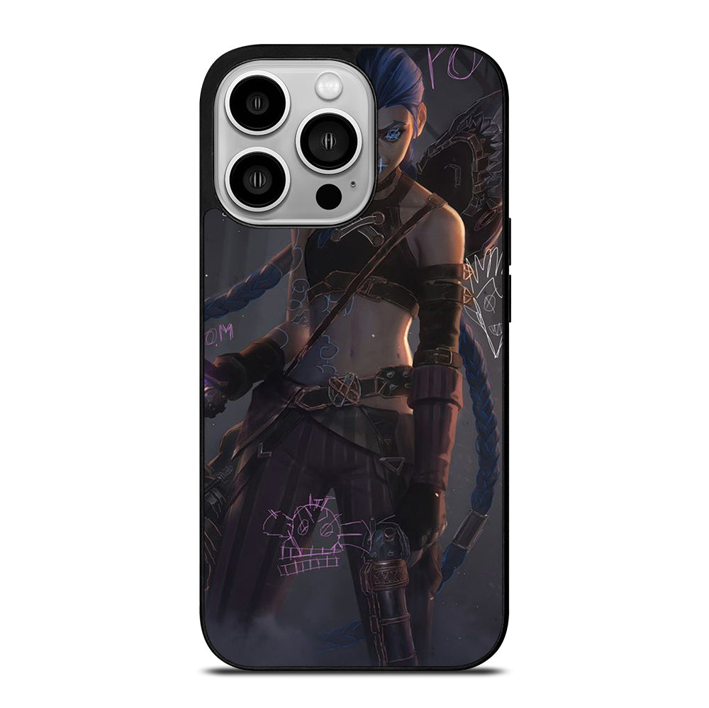 LEAGUE OF LEGENDS JINX ART iPhone 14 Pro Case Cover