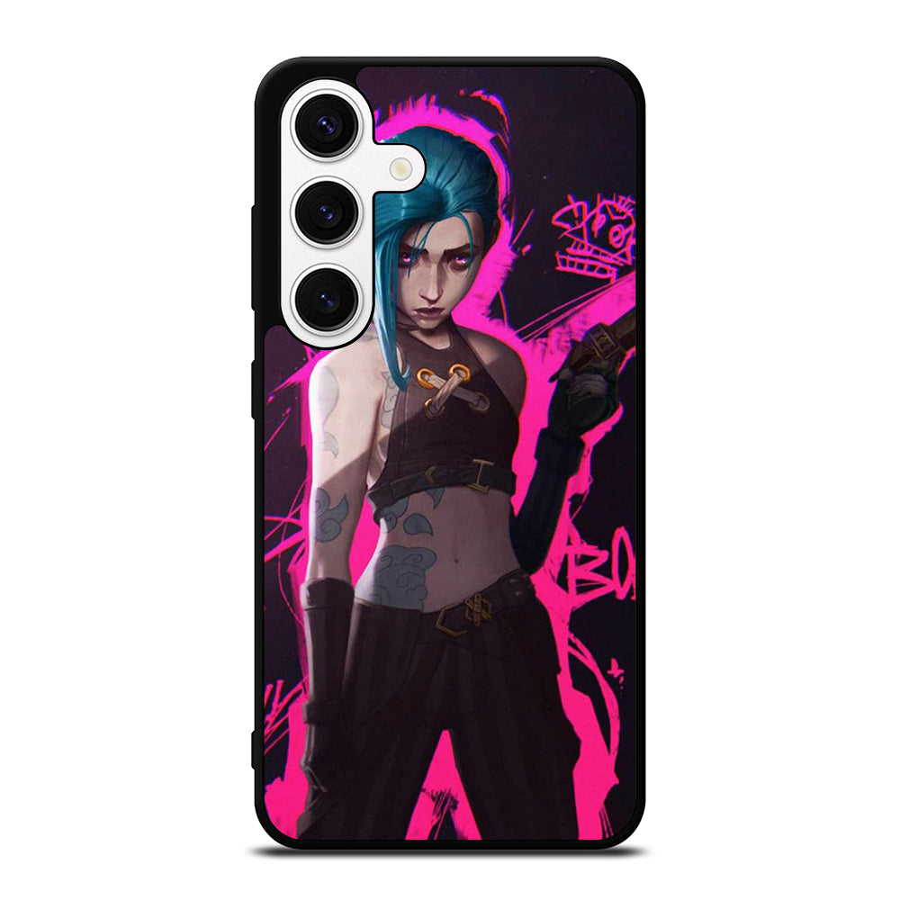 LEAGUE OF LEGENDS JINX POSE Samsung Galaxy S24 Case Cover