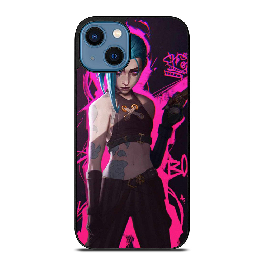 LEAGUE OF LEGENDS JINX POSE iPhone 14 Case Cover