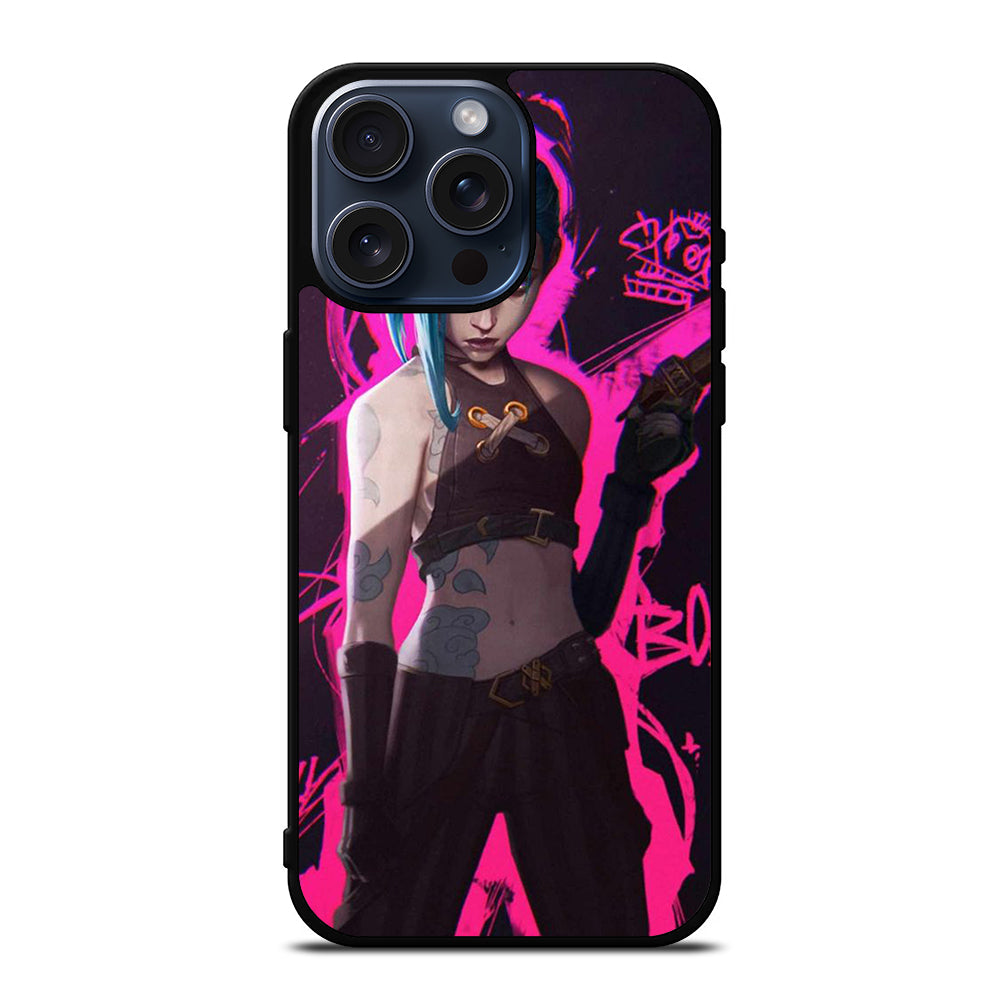 LEAGUE OF LEGENDS JINX POSE iPhone 15 Pro Max Case Cover