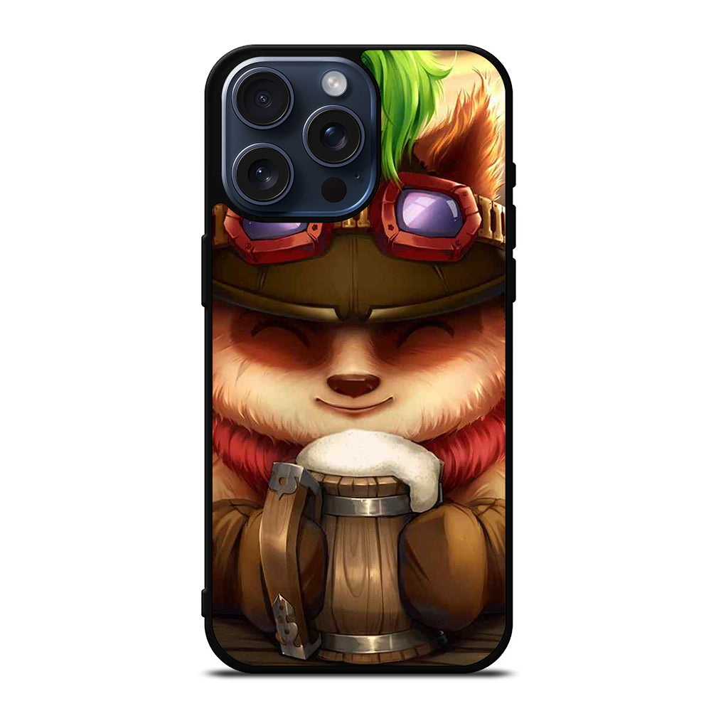 LEAGUE OF LEGENDS TEEMO ART iPhone 15 Pro Max Case Cover