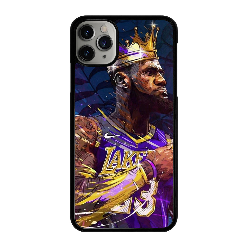 LEBRON JAMES KING ART iPhone 11 Pro Max Case Cover