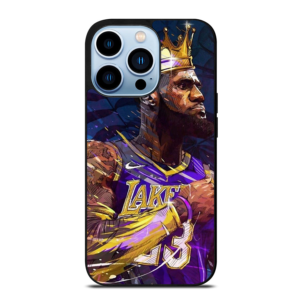 LEBRON JAMES KING ART iPhone 13 Pro Max Case Cover