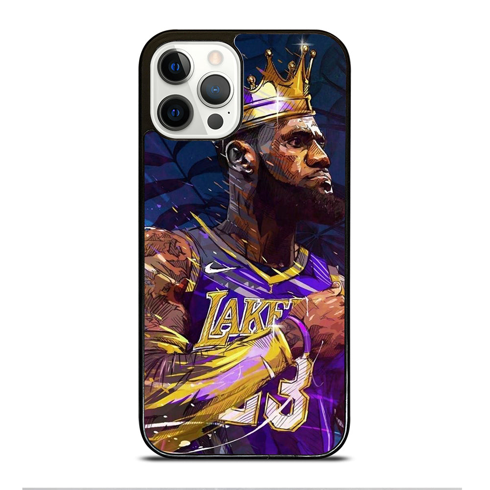 LEBRON JAMES KING ART iPhone 12 Pro Case Cover