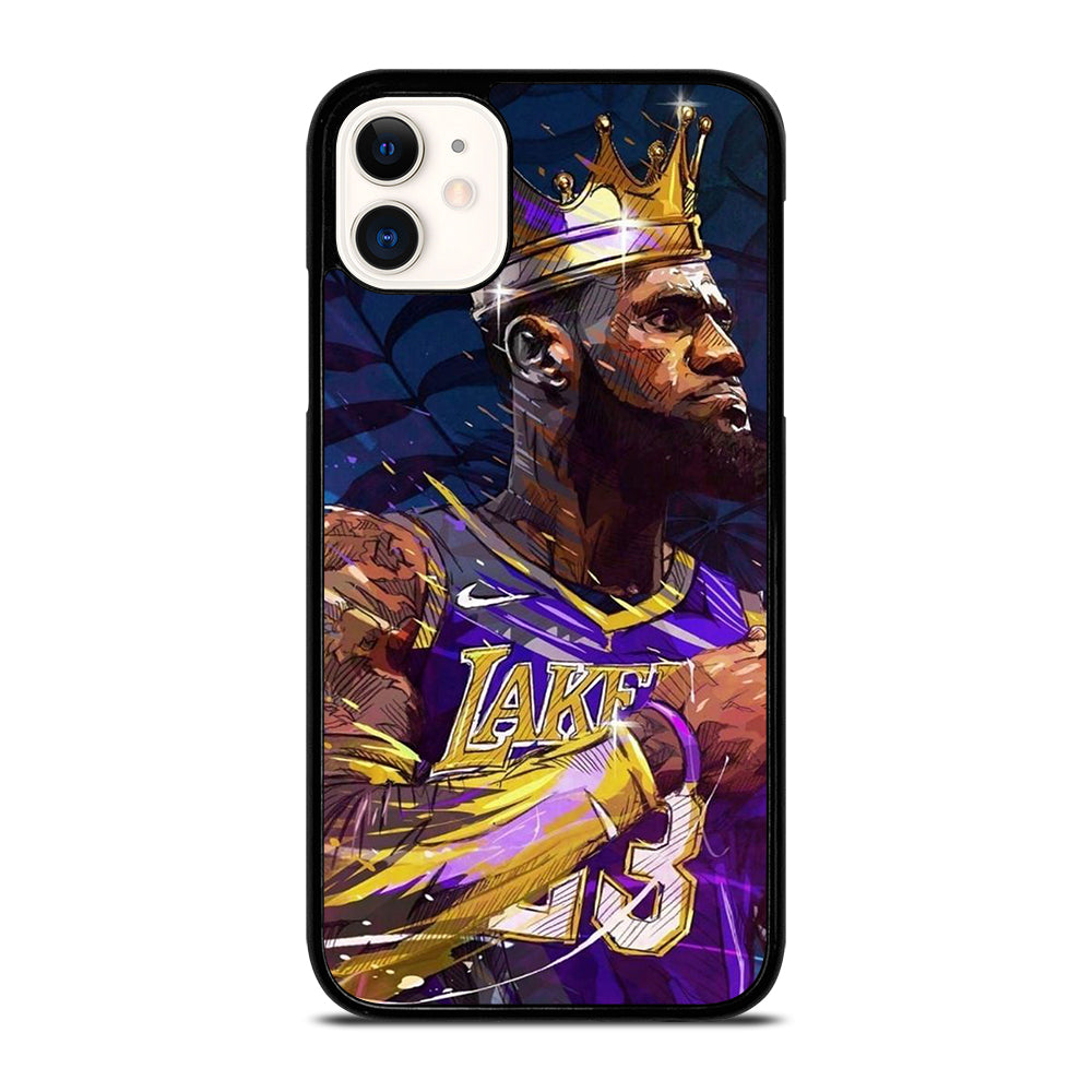 LEBRON JAMES KING ART iPhone 11 Case Cover