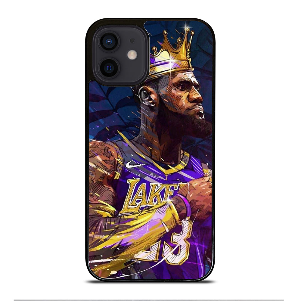 LEBRON JAMES KING ART iPhone 12 Mini Case Cover