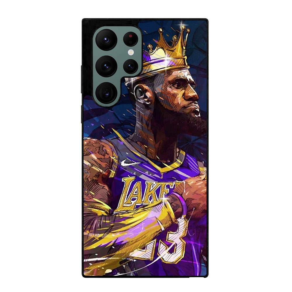 LEBRON JAMES KING ART Samsung Galaxy S22 Ultra Case Cover